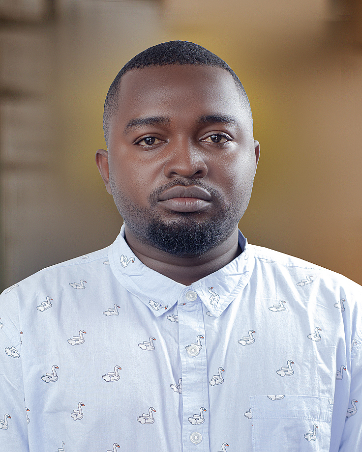 Smiling delivery man wearing yellow helmet